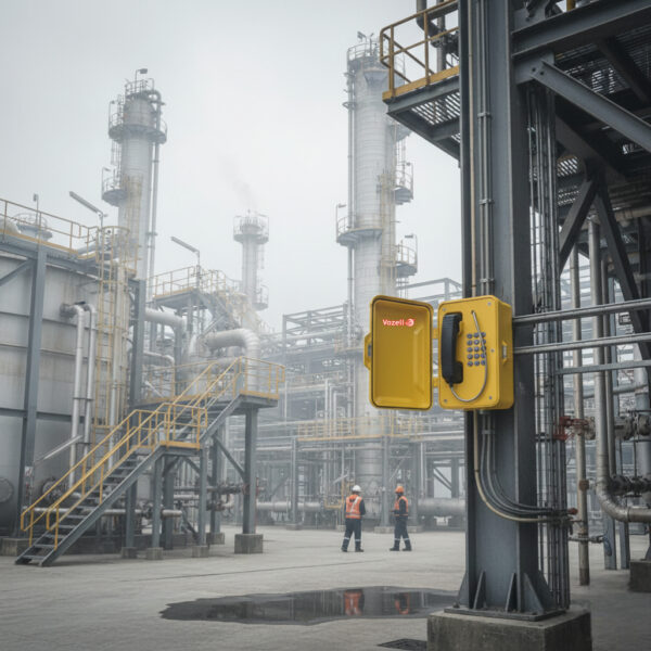 JR101 FK SIP Vozell Telefono para plantas petroquimicas