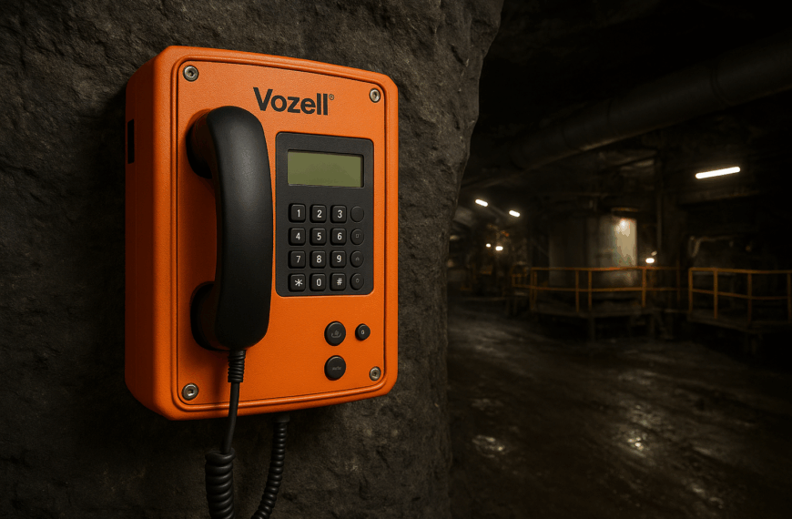 Vozell® Minería y Metalurgia | Soluciones de Comunicación Industrial para Ambientes Extremos