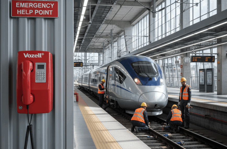 Vozell® Transporte y Ferrocarriles: Comunicación Segura y Eficiente en Infraestructuras Críticas